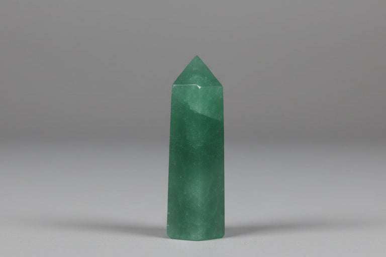 Punta generadora de fluorita verde