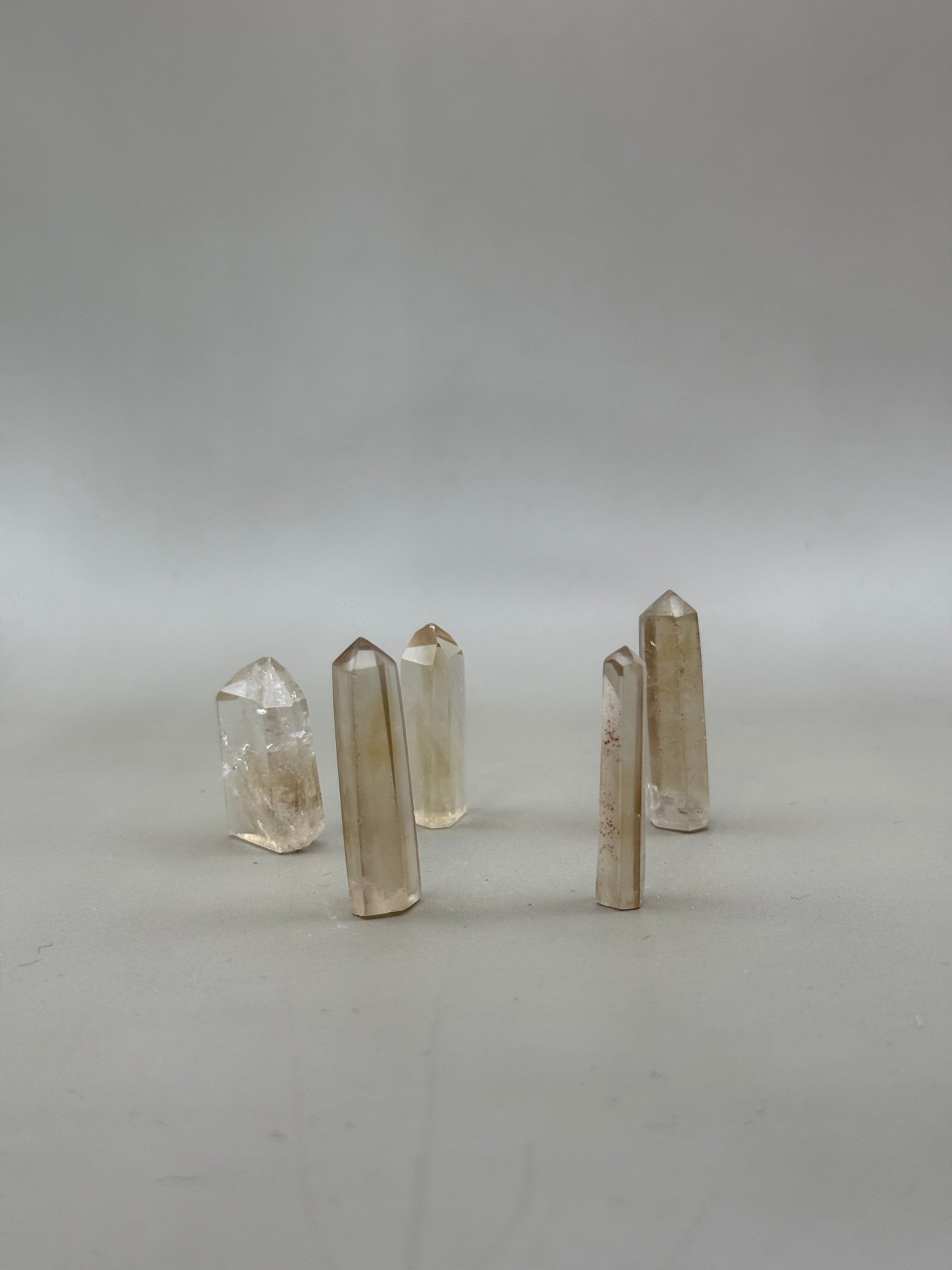 Punta generadora de mineral de citrino