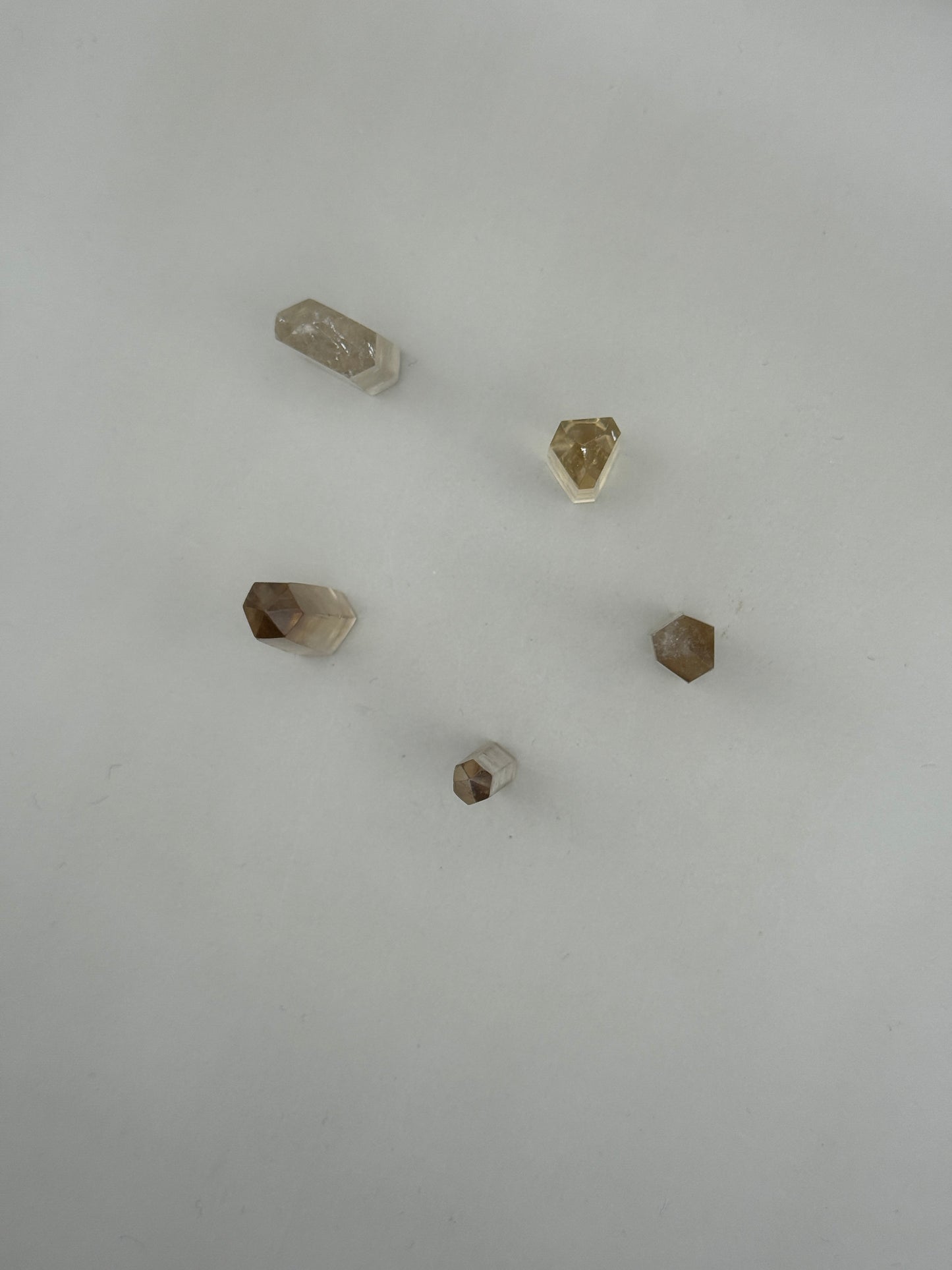 Punta generadora de mineral citrino