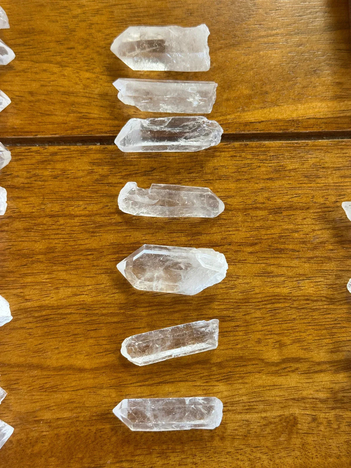 Puntas masivas de cristal de roca - La Quinta Vidal