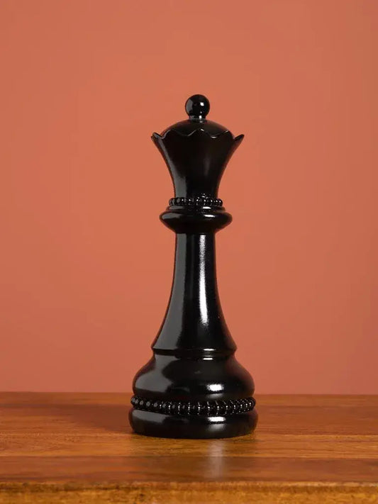 Reina de ajedrez decorativa en resina - La Quinta Vidal