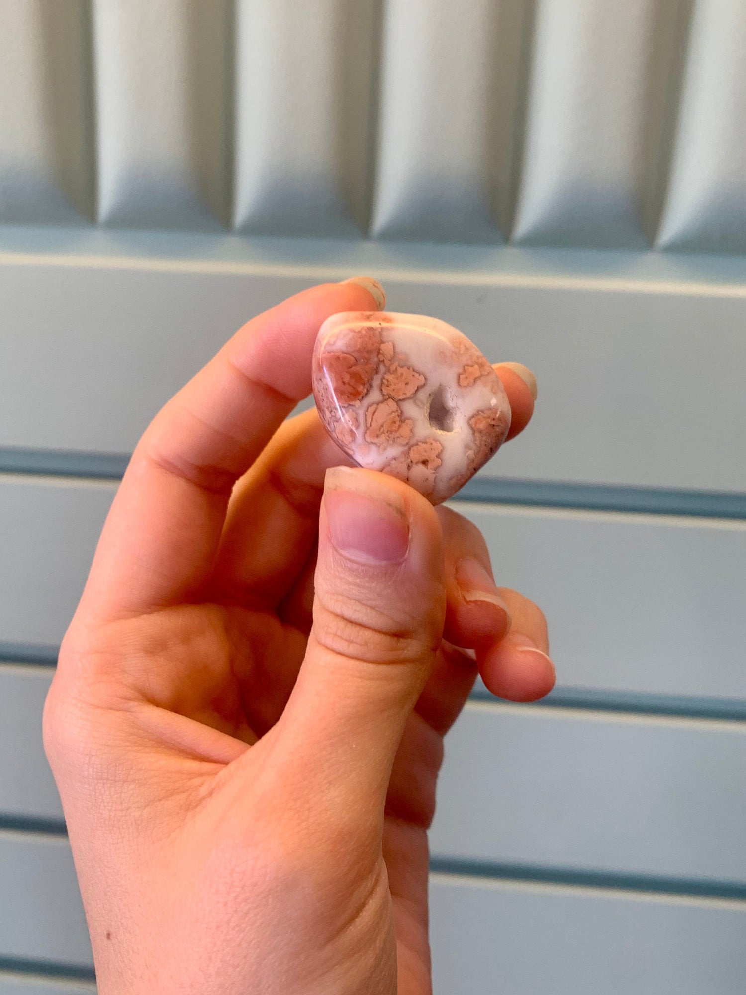 Rodado de ágata de venas de dragón