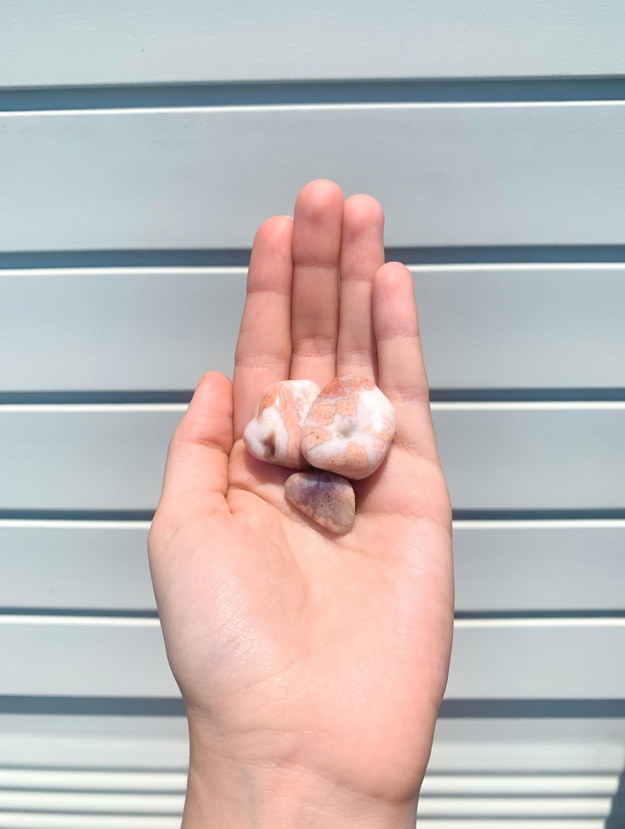 Rodado de ágata de venas de dragón