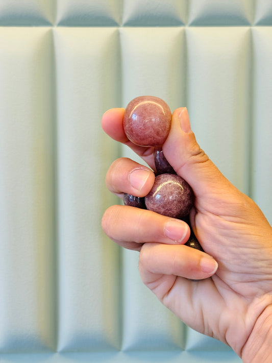 Rodado de mineral de cuarzo fresa