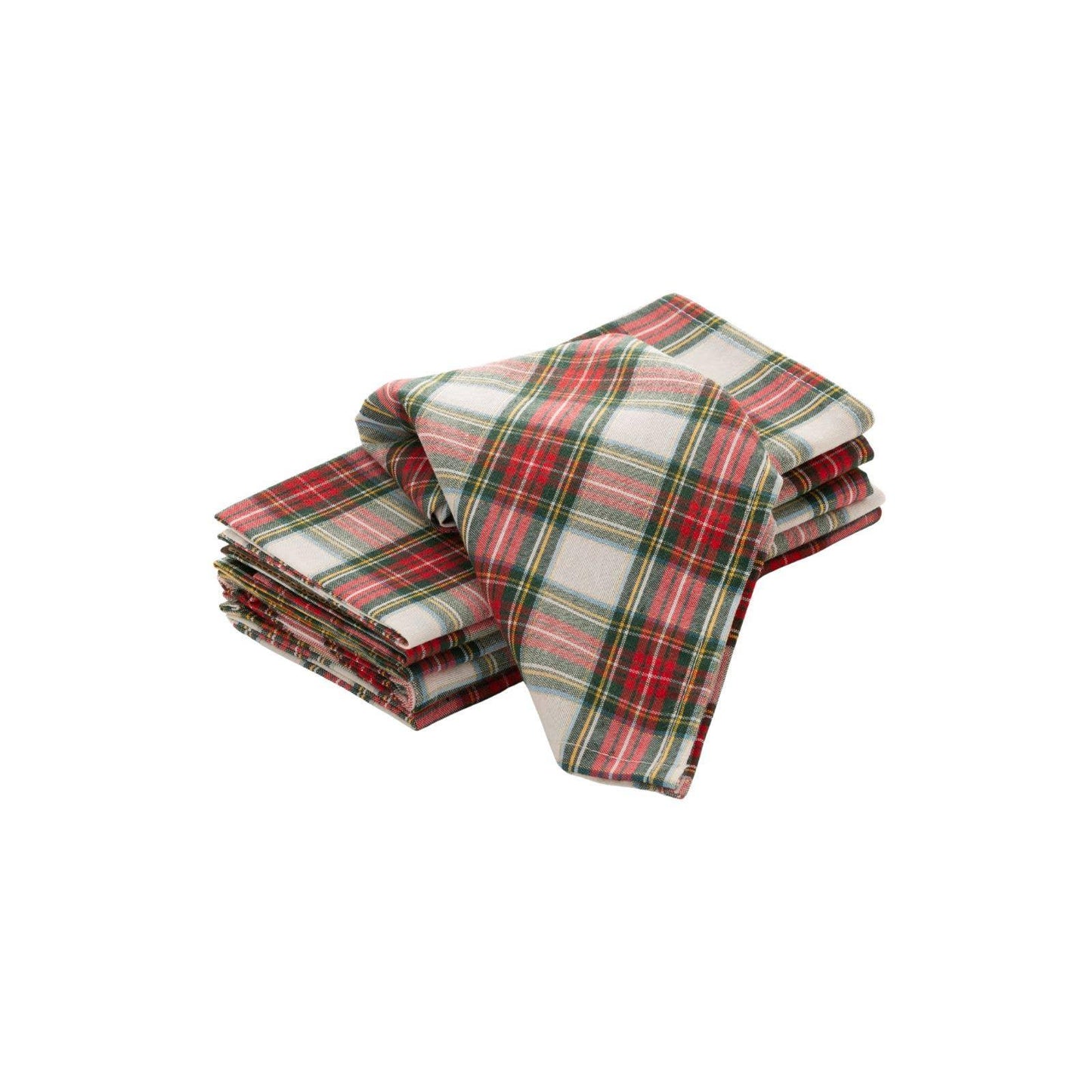 Servilletas vichy Navidad - La Quinta Vidal