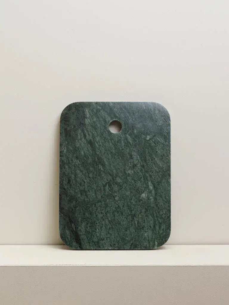 Tabla de corte de marmol verde Canadiense 