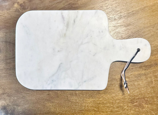 Tabla de corte de mármol blanco - La Quinta Vidal