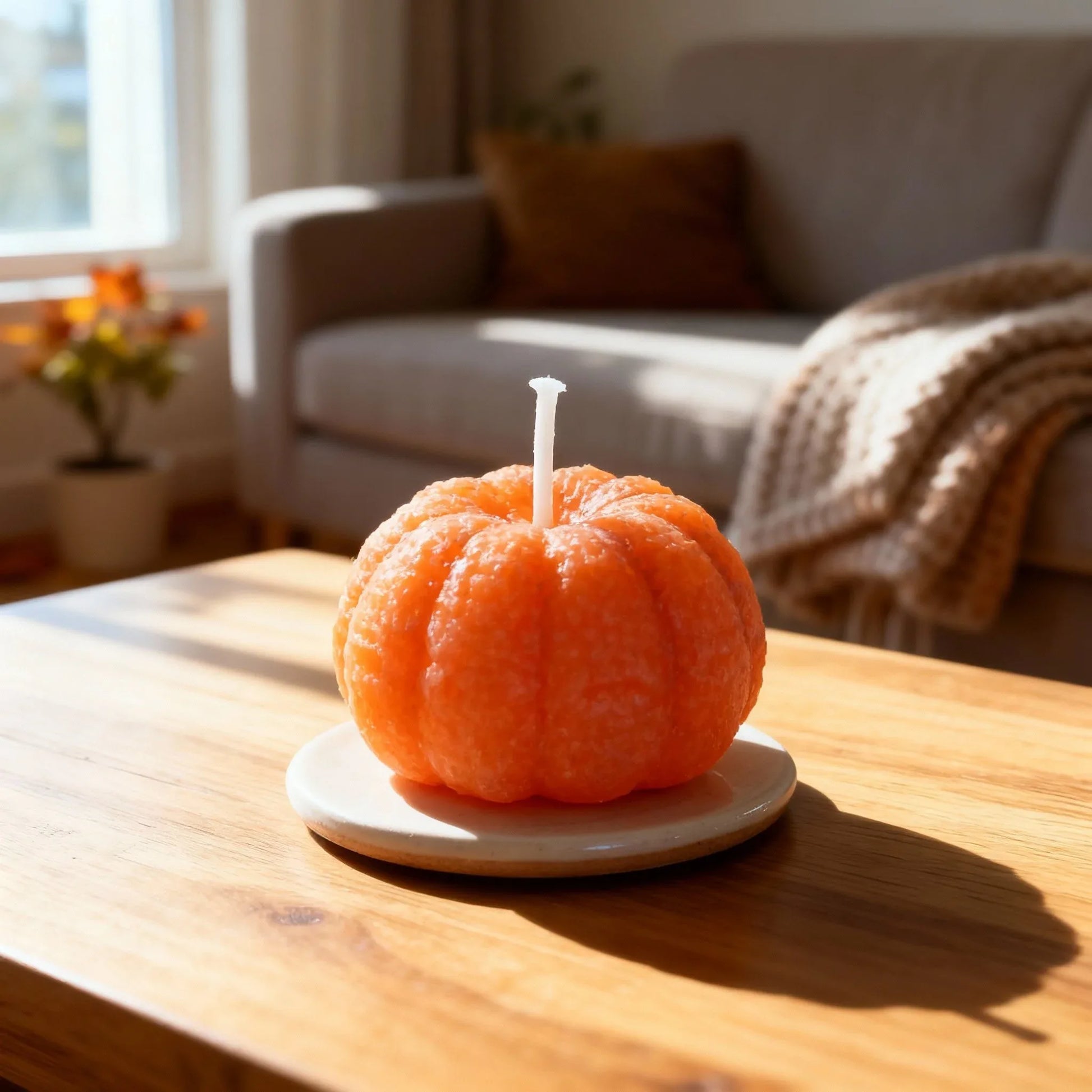 Vela de cera pumpkin