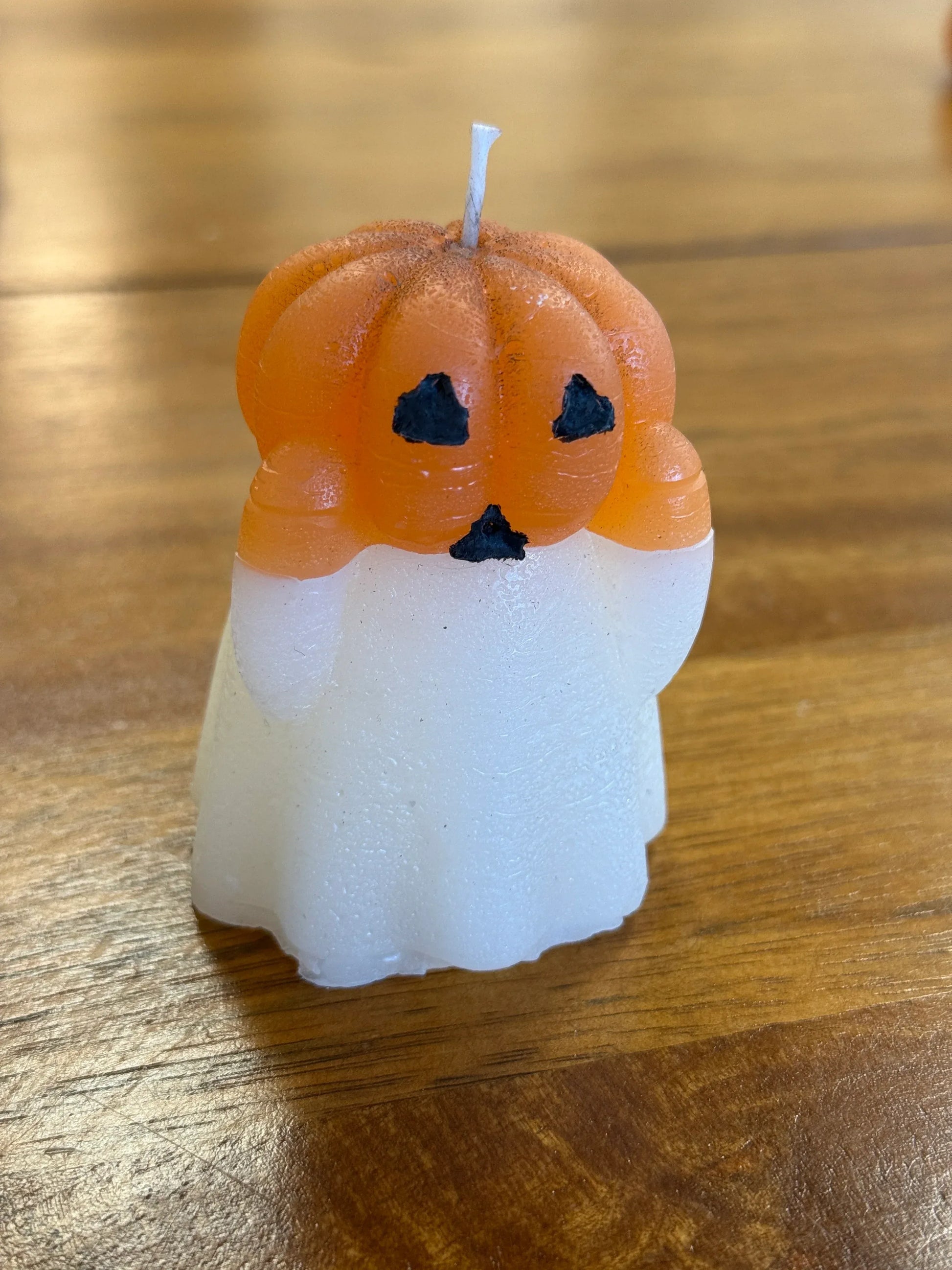 Vela de cera de ghost pumpkin