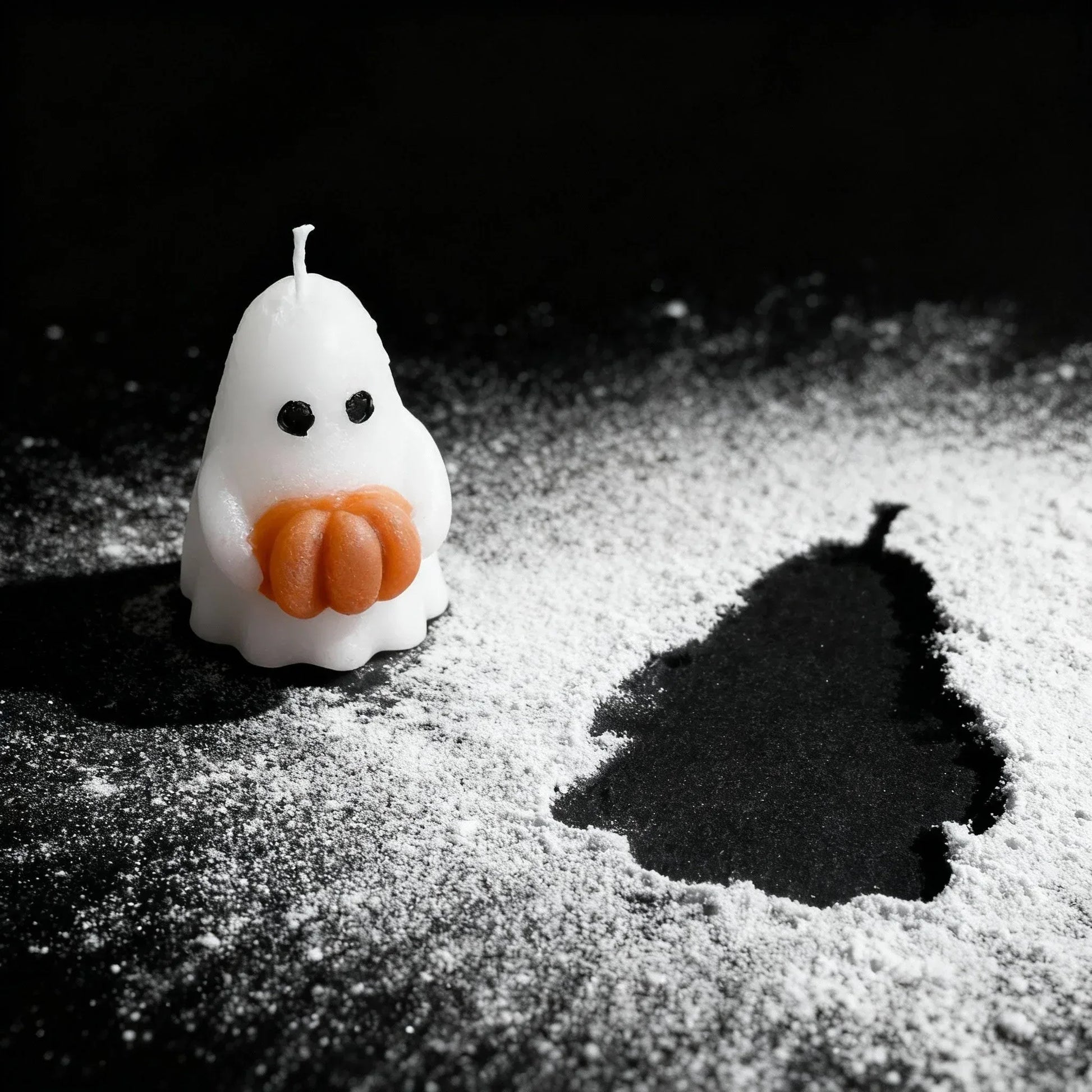 Vela de cera de ghost pumpkin