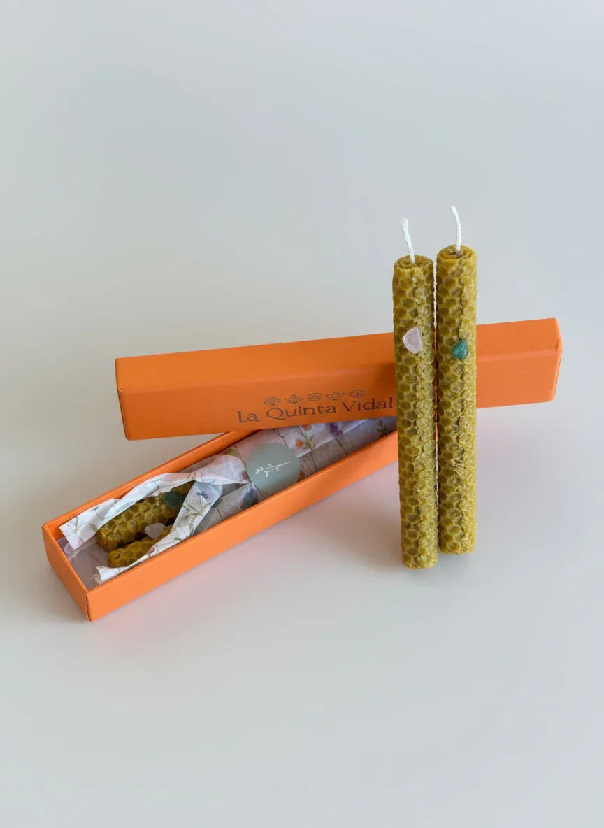 Vela de miel ritualizada 11 22 - La Quinta Vidal