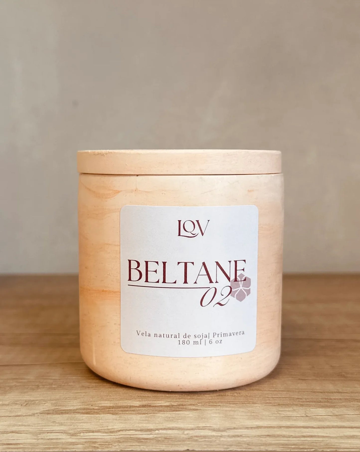 Vela de soja Beltane Scent nº2 resina - La Quinta Vidal