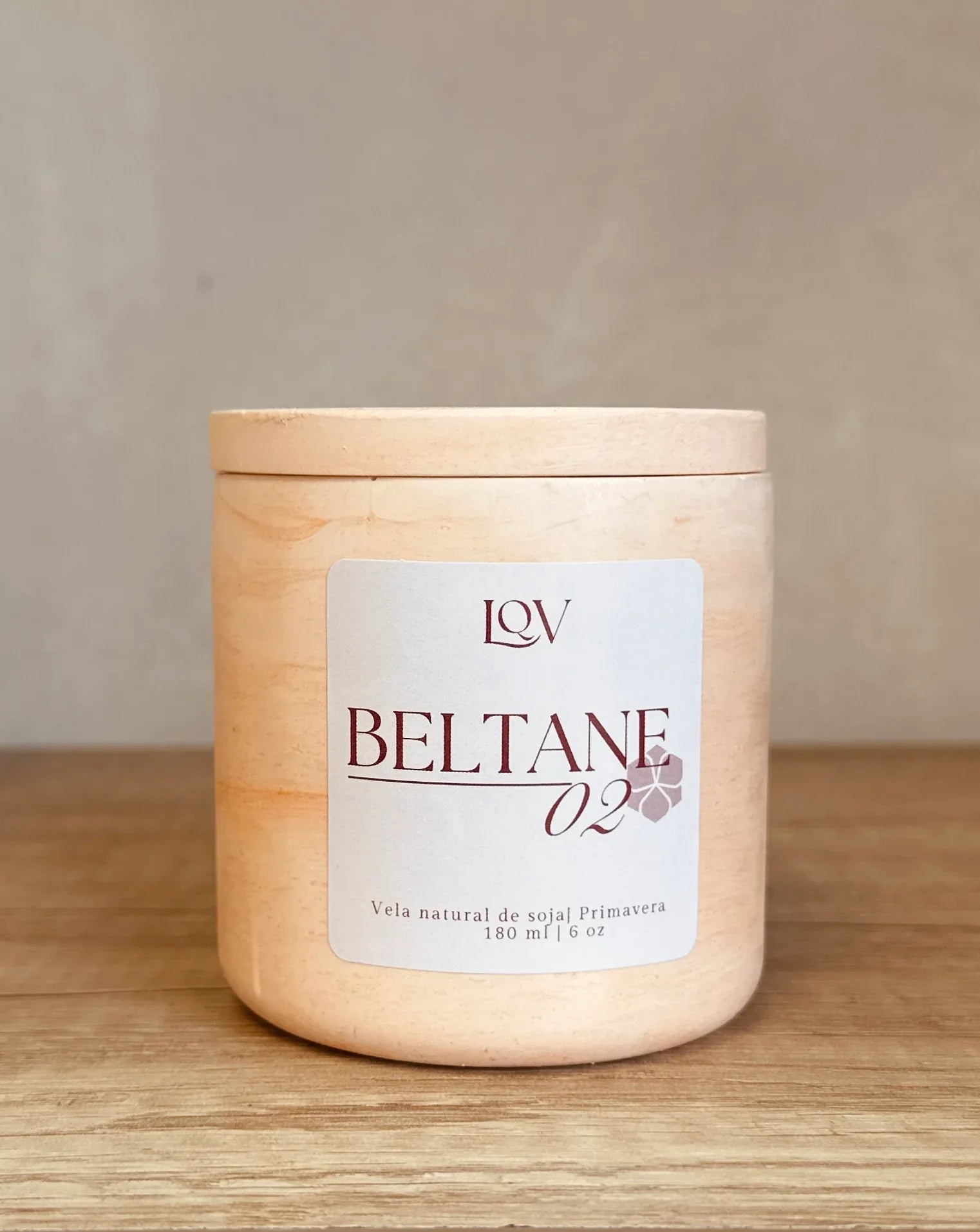 Vela de soja Beltane Scent nº2 resina - La Quinta Vidal