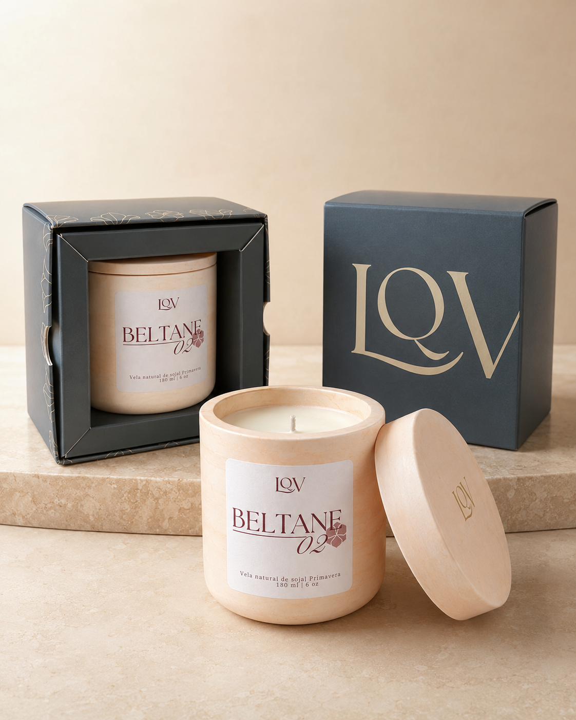 Vela de soja beltane scent n2