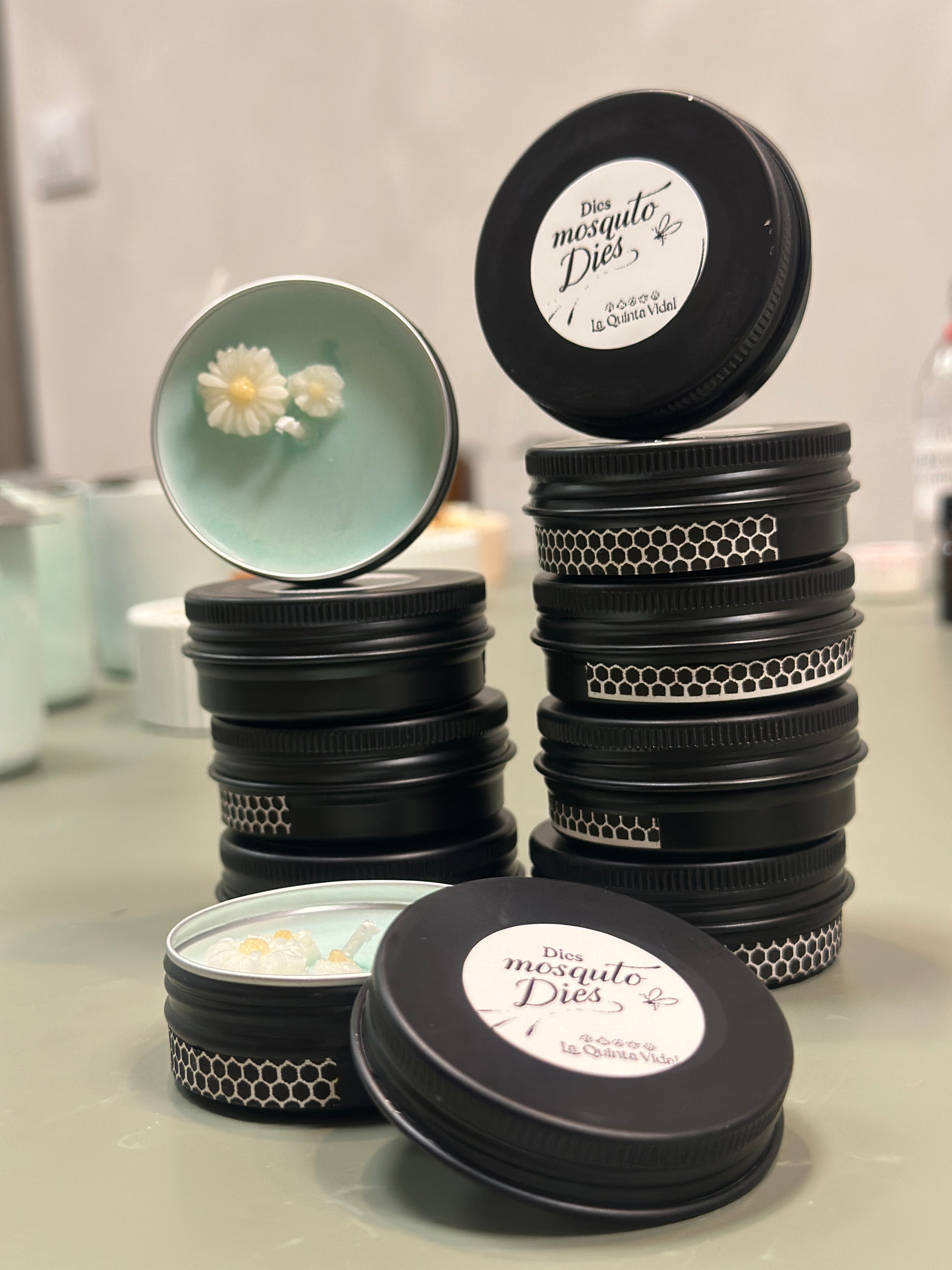 Vela de soja antimosquitos