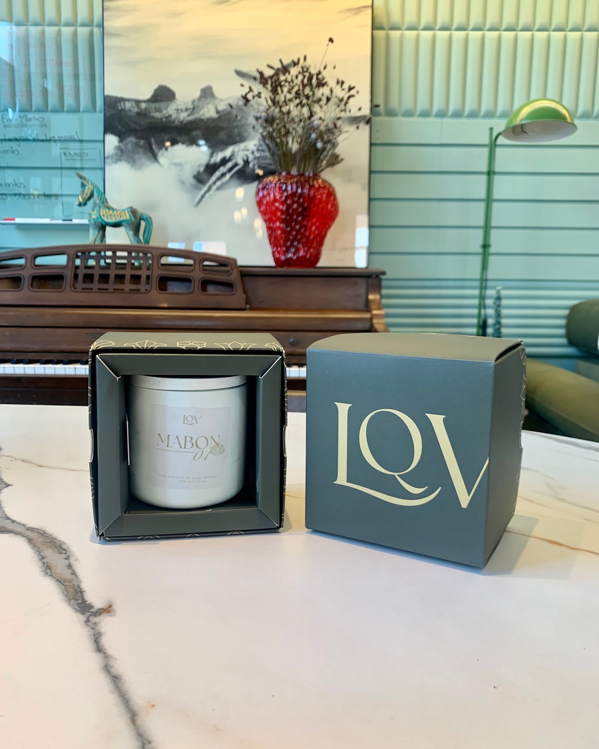 Vela de Soja Mabon scent n1