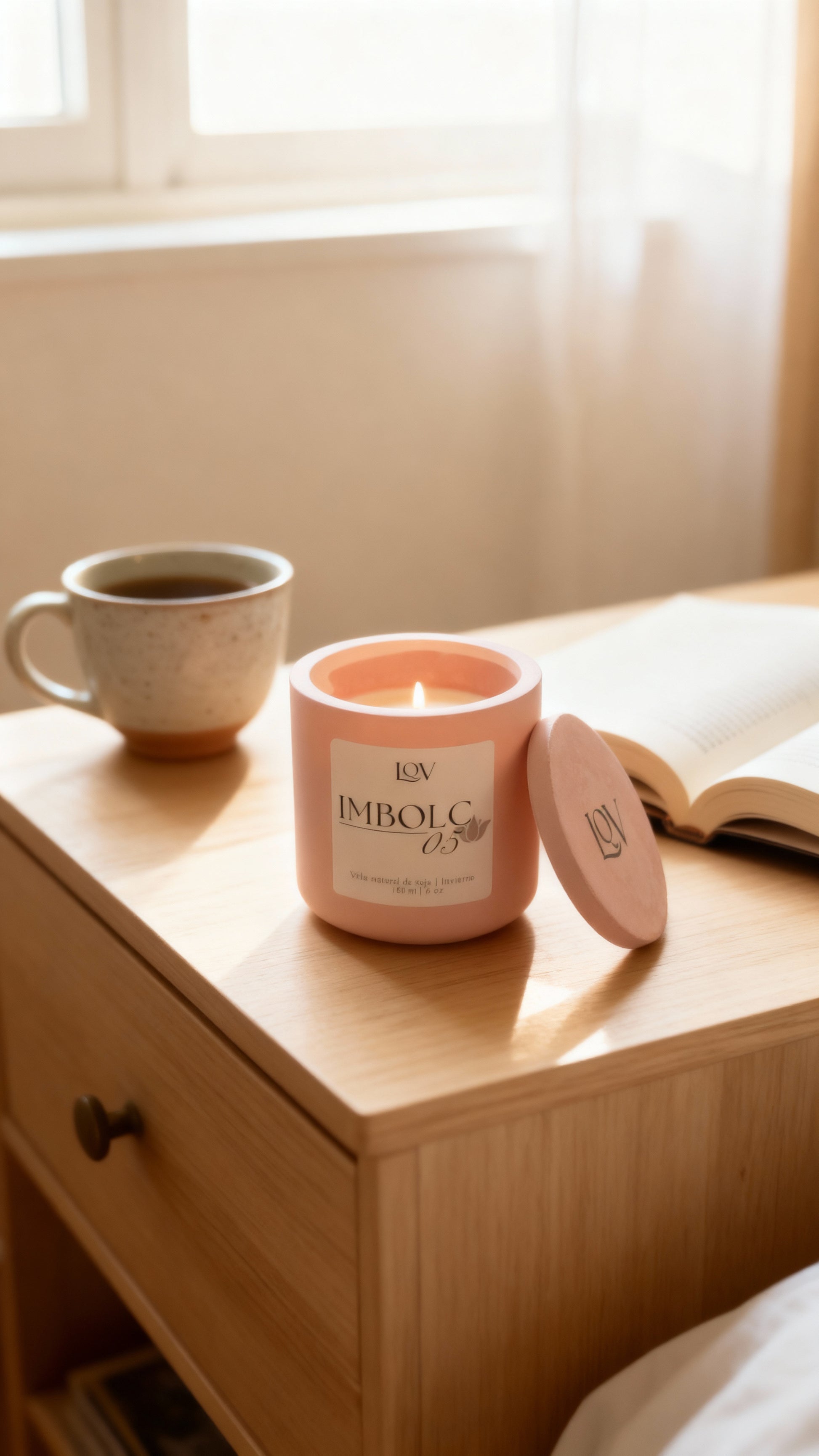 Vela de soja Imbolc Scent nº5