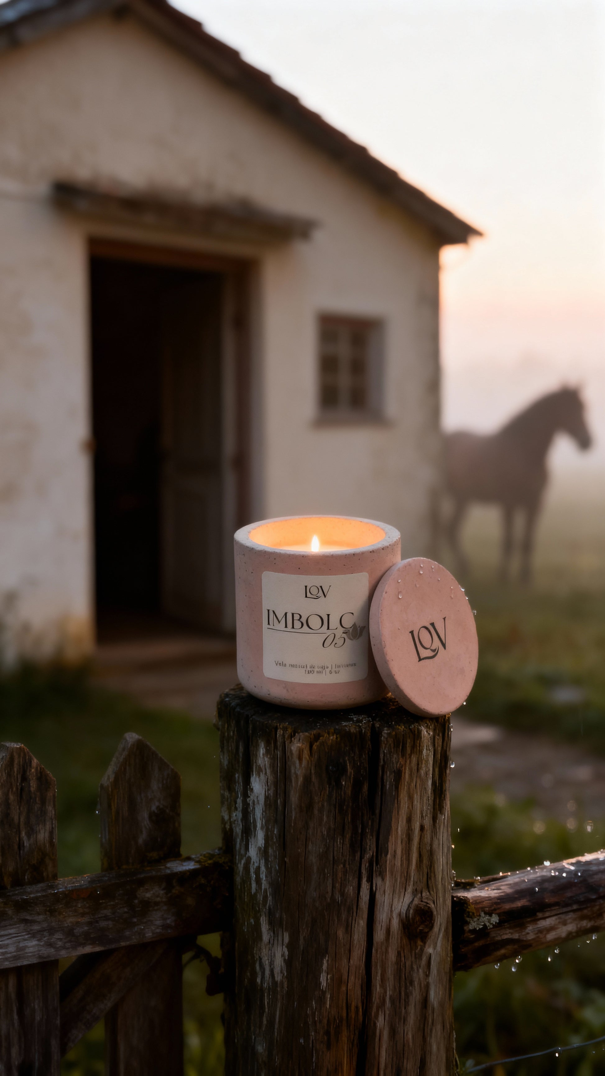 Vela de soja Imbolc Scent nº5