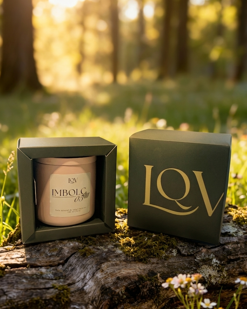 Vela de soja imbolc scent n 5