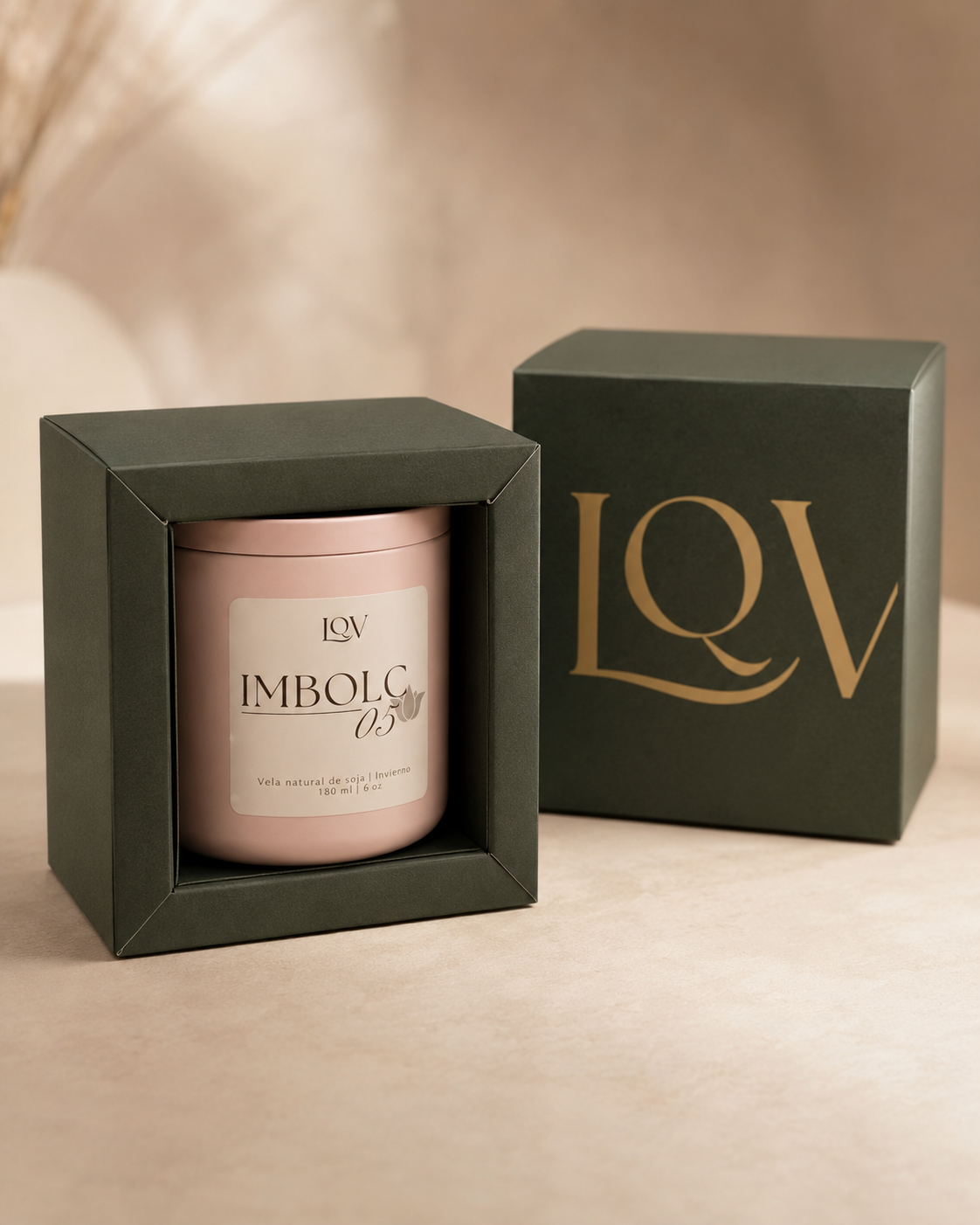 Vela de soja imbolc scent n5