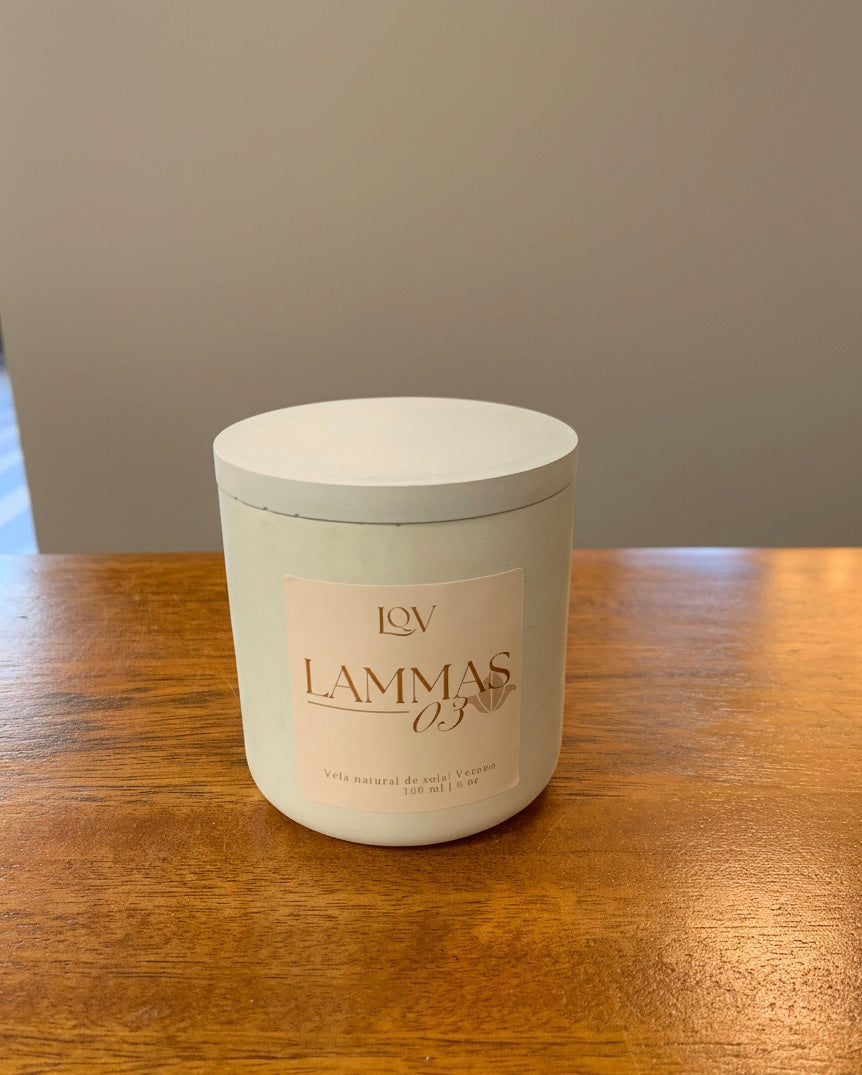 Vela de soja Lammas Scent Nº3 
