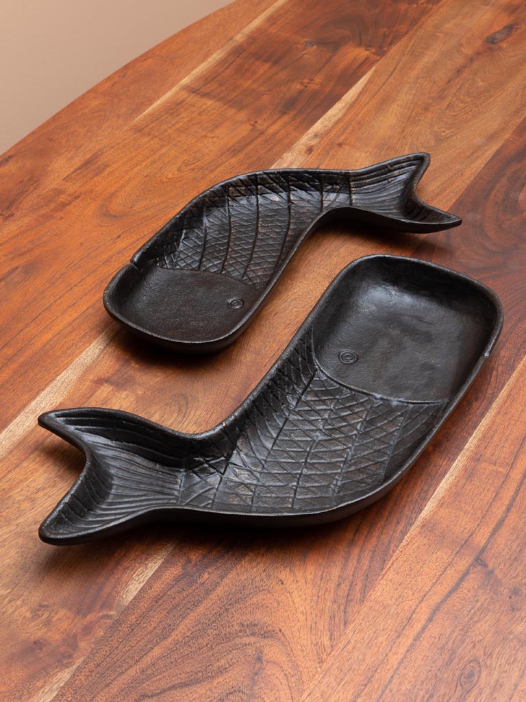 Bandeja decorativa con forma de ballena