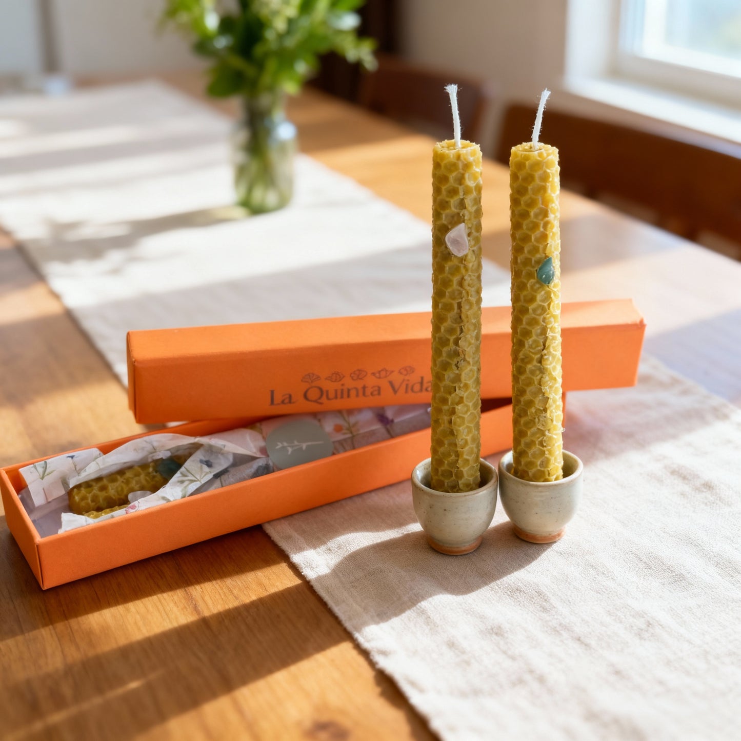 Vela de miel ritualizada 11 22