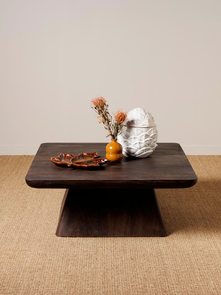 Mesa auxiliar madera en madera de mango